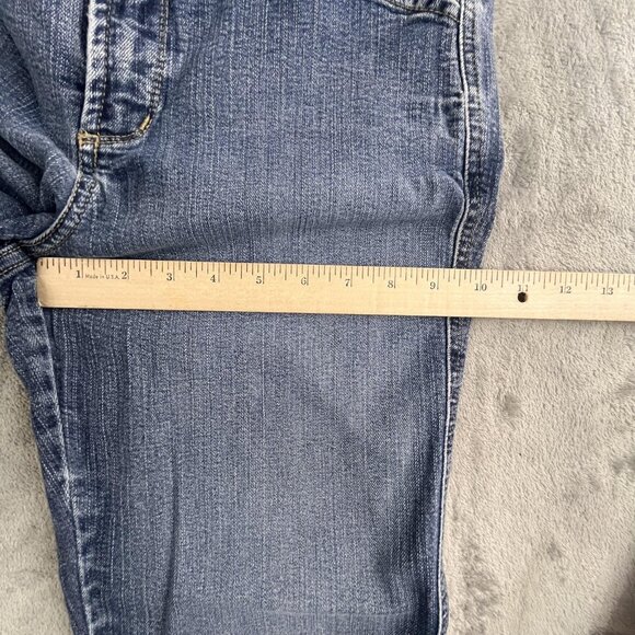 Not Your Daughter's Jeans Womens 6 Blue Bootcut Stretch Denim Made USA Lift Tuck - Picture 11 of 16